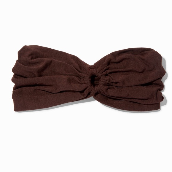 Claire's Dark Brown Headwrap / Hairband / headband / headscarf women’s - Picture 4 of 5